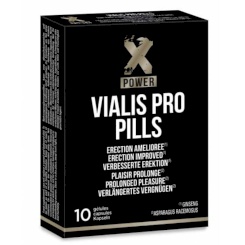 X power - vialis pro erection enhancing capsules 10 units